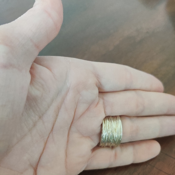 Silver thread ring - Picture 2 of 4